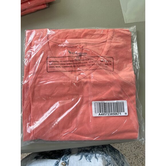 Koolaburra by UGG Jersey Short Sleeve Tunic Top Womens XS Faded Rust T Shirt NEW - Picture 3 of 8